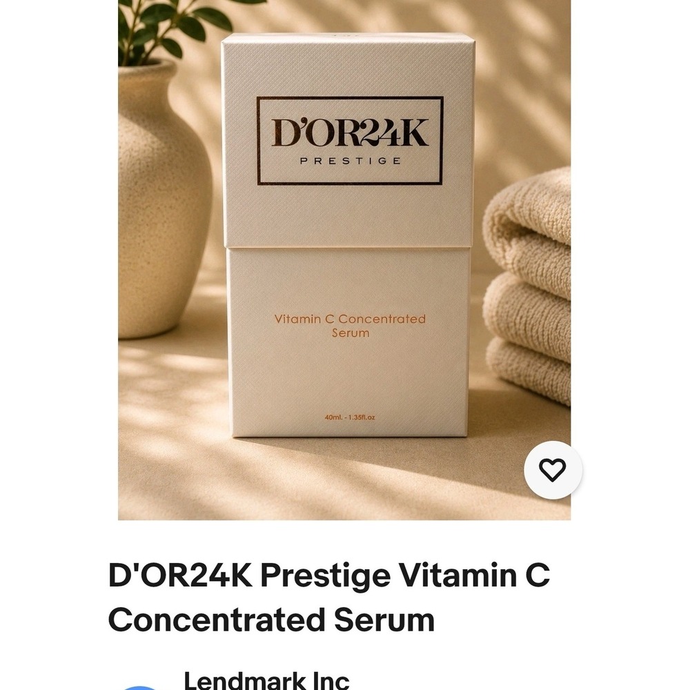 D'OR24K Prestige Vitamin C Concentrated Serum - Cream